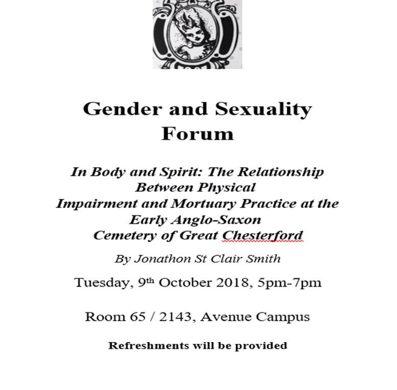 Drumroll! Our first seminar of the new academic year Tuesday October 9th at 5pm - all welcome