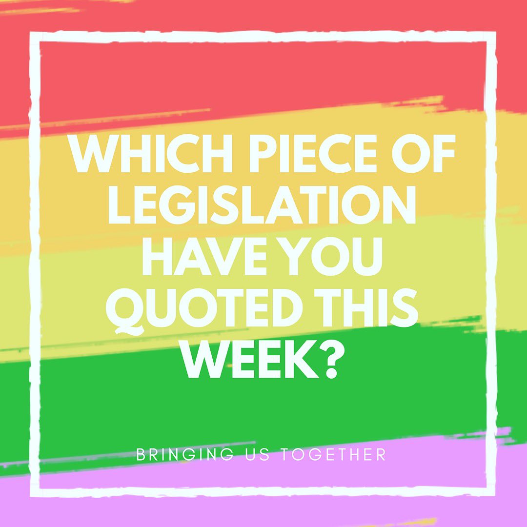 bustogether's tweet image. We find ourselves quoting pieces of legislation in letters, emails, meetings, etc.

Not everyone knows all the relevant bits so let’s share the piece of legislation we’ve quoted  in the past few weeks?
#fridayproject #send #disability #education #health #socialcare #parentcarers