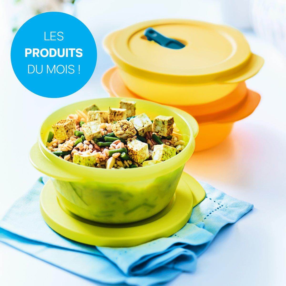 tupperware_fr's tweet image. Qui a déjà adopté les #CrystalWave dans sa cuisine ? 🙋🏽🙋🏻
Ces #Boîtes sont idéales pour #conserver et réchauffer au micro-ondes vos repas ou vos restes. Pratiques et écolos, profitez-en elles sont à l'honneur en octobre ➡️ goo.gl/vmhf8S
