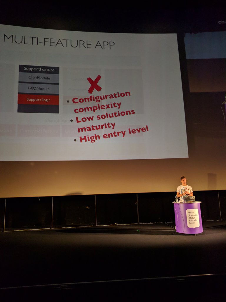 SliskiCode's tweet image. Effective mobile engineering! Great work @froger_mcs. @mobiconf stage is super focused.