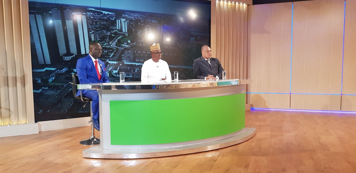 KakaakiSocial's tweet photo. Special thanks to the Presidential Campaign Organisations of @atiku, @bukolasaraki, @KwankwasoRM, @AWTambuwal and @HEDankwambo for participating in the AIT #PDPTop5 Special Feature this morning. May the best man win! #KakaakiSocial #PDPConventionPHC https://t.co/H1pvjSVYfj