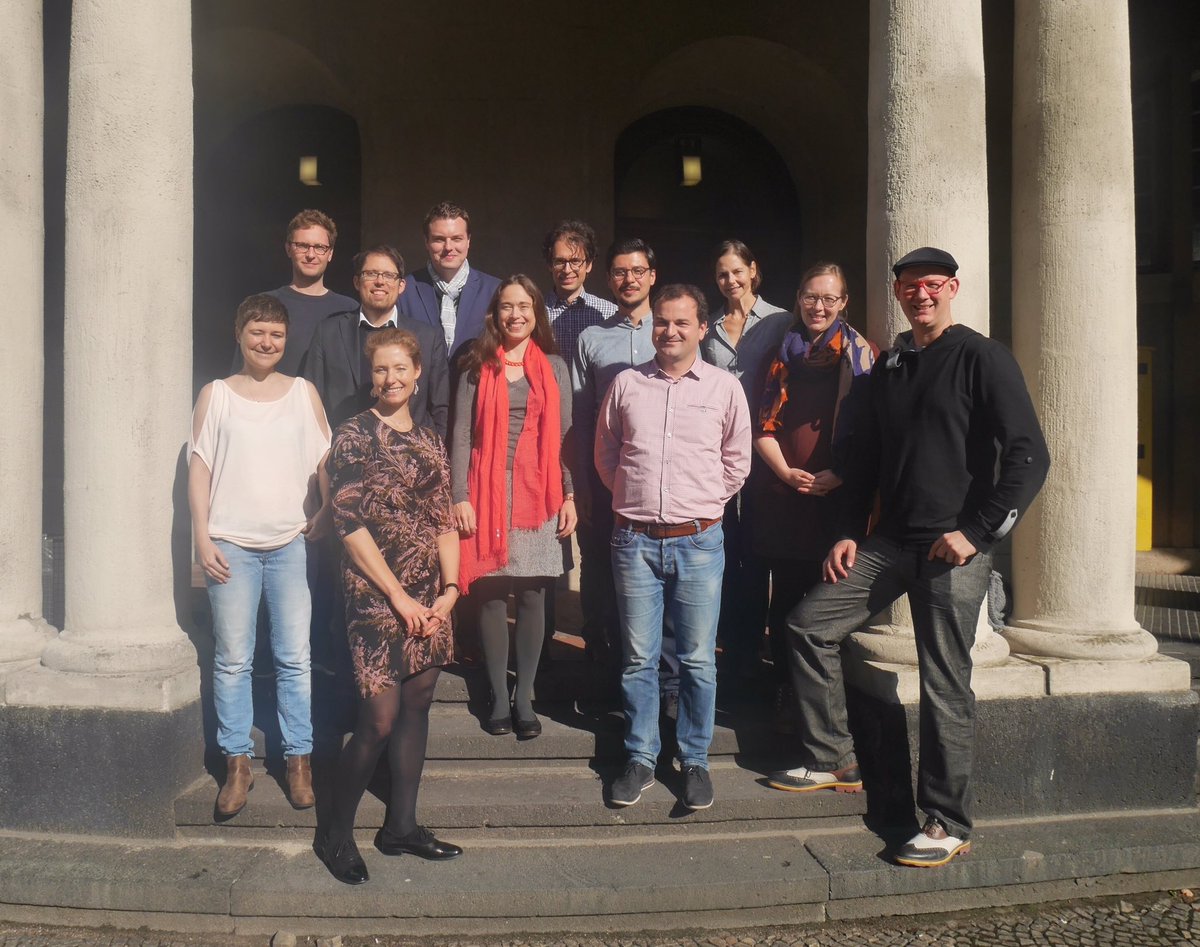 GC_NFO's tweet photo. Second day of our first DFG Network Meeting #GrandChallenges #NewFormsOfOrganizing 
With @HaTrittin @Guemuesay @gegenhuber https://t.co/yISlE2J0I5