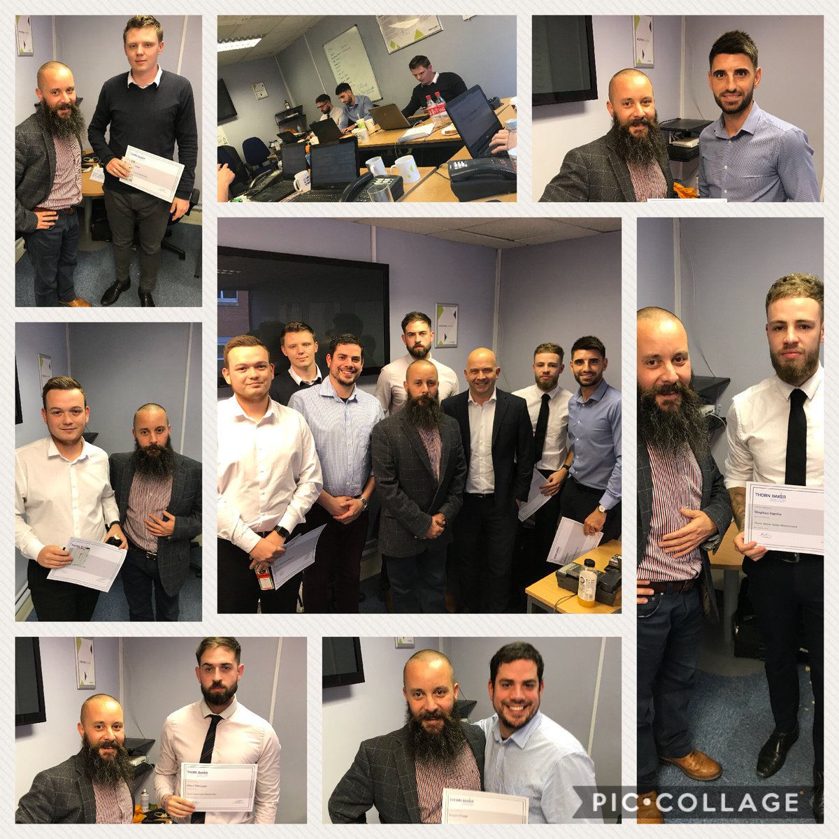 Fantastic end to our week with our Consultants passing their Sales Masterclass with flying colours! Big thank you to <a href="/Jeremy_Snell/">Jeremy_Snell</a> for delivering the training #sales #training #Recruiters