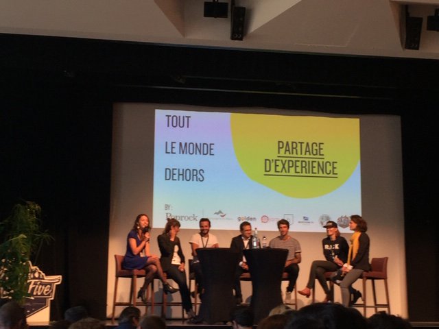 Tout le monde dehors ça commence aujourd'hui ! 
Golden Voyages est présent pour cet évènement afin de partager son expérience et que celles d'autres intervenants