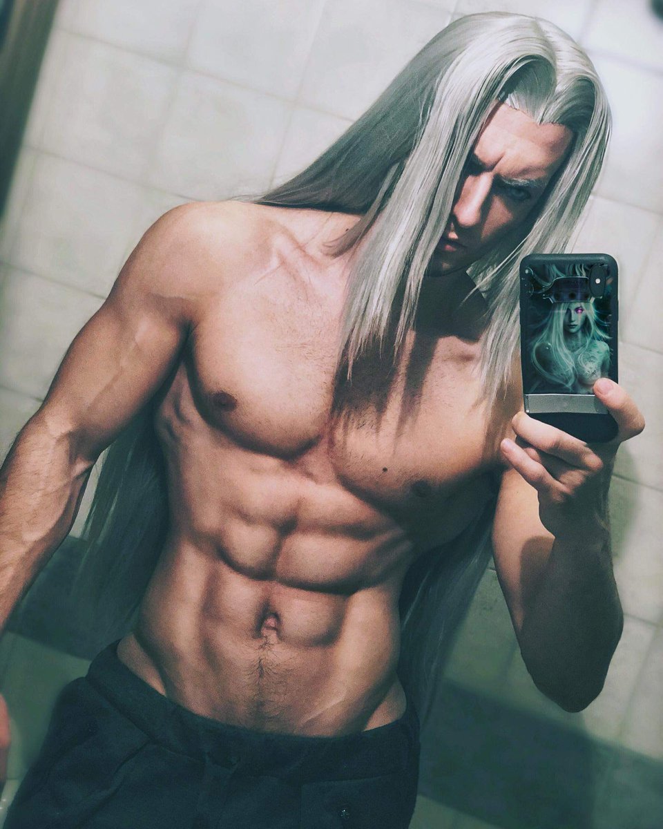 *drools* This is him, you HAVE to check out his Sephiroth cosplay work.