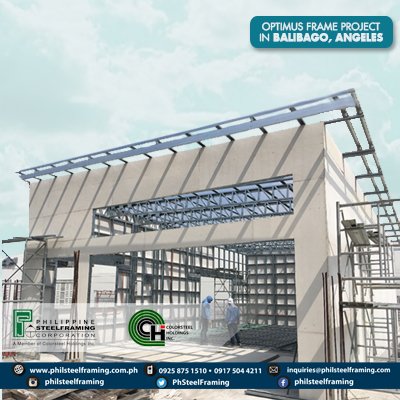 PhSteelFraming's tweet photo. Hooray for Friday!
Here's a progress photo of our OptimusFrame project in Balibago, Angeles.
#PSC #PABS #OptimusFrame #Angeles https://t.co/v9nqL8DaFL