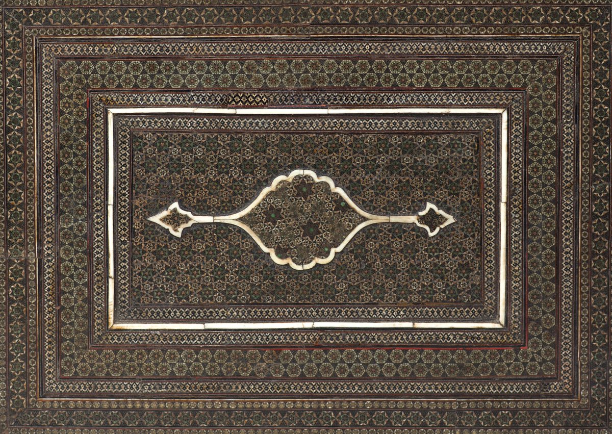 BADA1918's tweet photo. A Khatamkari Scribe’s cabinet, decorated with geometric micro mosaic, #Persia, early 19th century

From Anthony Outred Ltd who is currently exhibiting at The Decorative Fair, #Battersea Park, #London until October 7

View additional items of stock at https://t.co/gbRw4Rhg32 https://t.co/4AZdAhcS9O