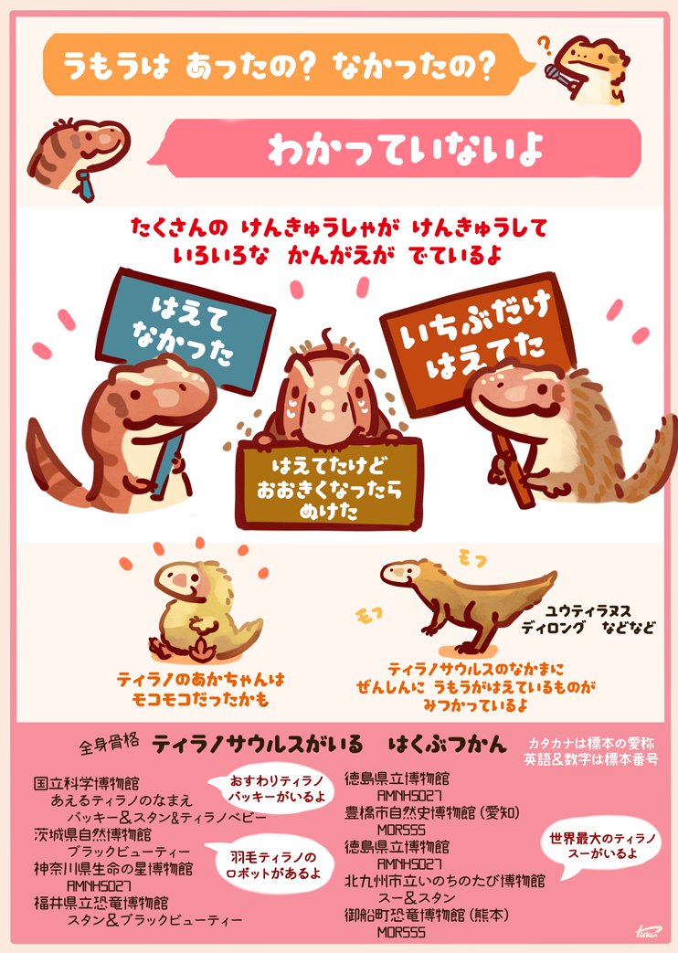 10/5はティラノサウルスのお誕生日!113歳おめでとう! #113年前の10/5に新属新種として記載 