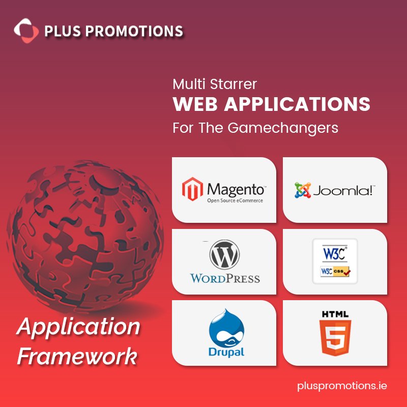 plus_promotions's tweet image. Revving up with the new age sensations of digitization, we at Plus Promotions build you idealistic server-side web application frameworks on all latest architectures and data models.
Visit us:🌐 pluspromotions.ie
#Gamechangers #WebApplications #ApplicationFramework