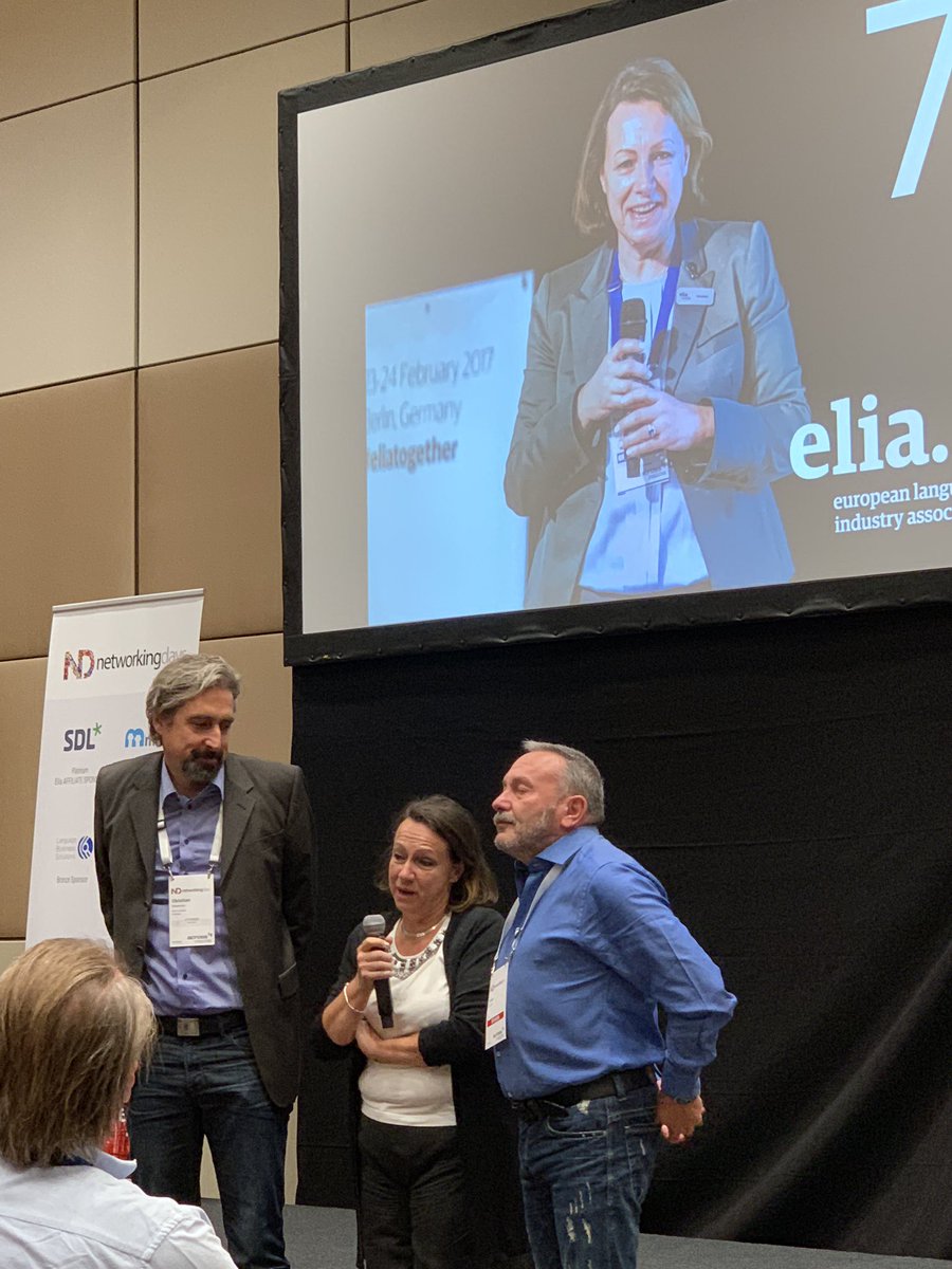RickAntezana's tweet photo. What a pleasure to see @FBajon honored today for her unfailing leadership of @EliaOrg for the past 7 years. Congratulations Françoise! #EliaND https://t.co/BIt829TakH