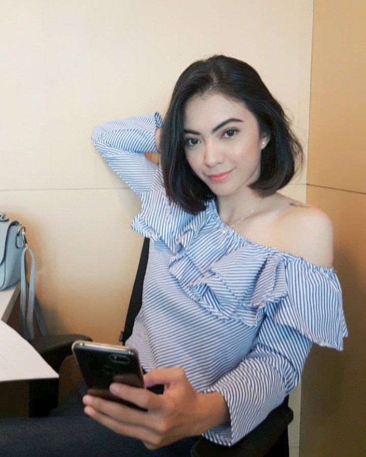 catmodjo's tweet image. cantiknya aku @cintadewi29 💚 semangat ya neng castingnya 💪🏽aku padamu 😘