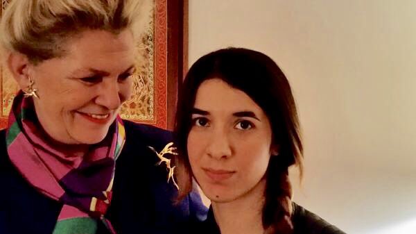 KatalinBogyay's tweet image. Congratulations to @UNODC Goodwill Ambassador @NadiaMuradBasee   Yazidi survivor of human trafficking from Iraq to @NobelPrize .The very first time we had the privilege to meet her in 2016 @UN she testified at Security Council on the horrific crimes. #protectreligiousminorities