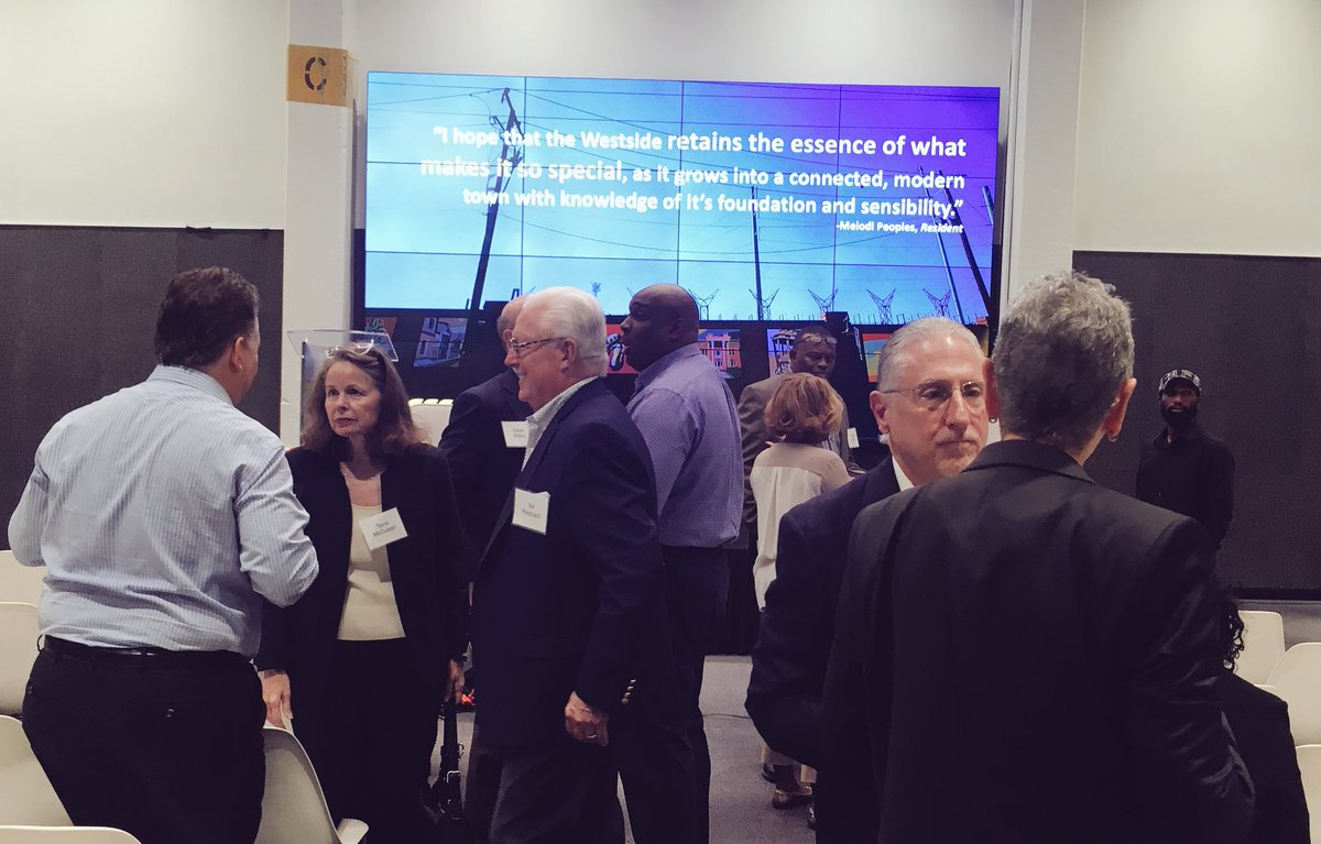 WFFAtlanta's tweet photo. Getting started soon here at @GatheringSpots! Can’t make it in person? We’ll be sharing the livestream so you can follow along. #TransformWestside https://t.co/PMX4FWxZMx