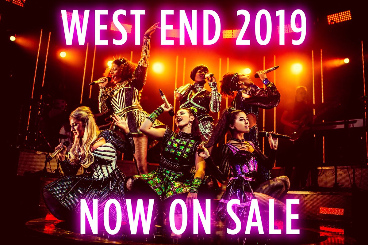 sixthemusical's tweet photo. WEST END 2019 NOW ON SALE ππ
Tickets available here: https://t.co/DaSHloUSPT πππ»
#LetTheReignContinue #Queendom https://t.co/b7TkU4IJdc