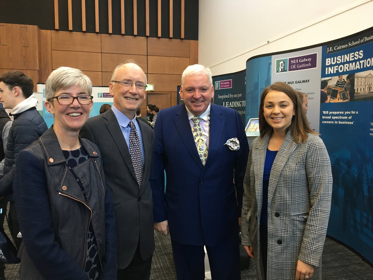 Delighted to meet with members in @nuigalway teaching staff this morning at the #NUIG Open Day. #hereiswhere #secureyoursuccess