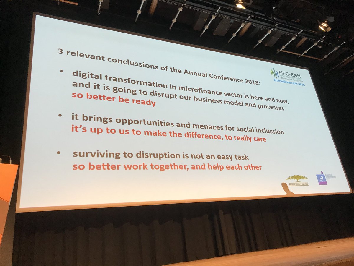 Conference conclusions create an exciting opportunity for <a href="/B_C_R_S/">BCRS Business Loans</a> to deliver access to finance to smaller businesses underserved by other lenders #microfinanceAC2018