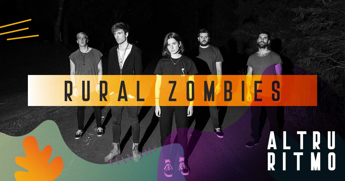 Altruritmo's tweet photo. Han tocado en #festivales como @bilbaobbklive, @sonoramaribera, @jazzaldia o @kutxakultur y ahora vienen a #AltruRitmo para contagiarnos su desparpajo y hacernos bailarrrr... ¡Deseando ver a @rural_zombies! https://t.co/031PYVgOWk