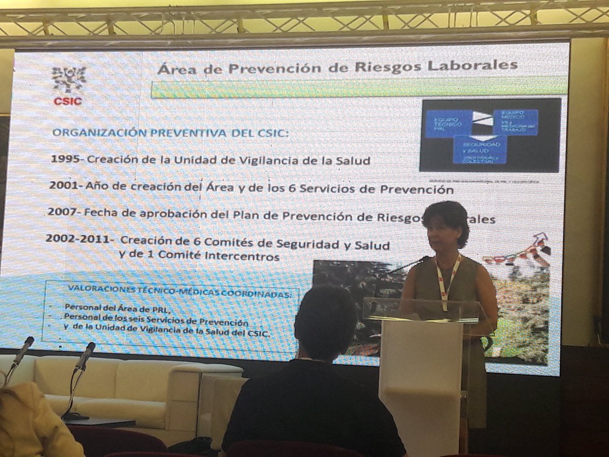 JuanmaEsca's tweet photo. El SPRL del #CSIC presentamos nuestro Procedimiento de evaluación de riesgo biológico en #AEBios2018 https://t.co/8pzizRP7SQ