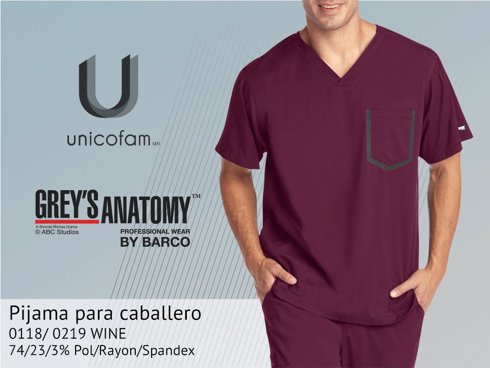 UNICOFAMOFICIAL's tweet photo. #unicofam #GreysAnatomyMexico #BarcoMexico #BarcoUniforms
Pijama para caballero Barco Uniforms modelo 0118/ 0219 WINE Precio pijama completa: $2,280 Pesos MX compra en línea https://t.co/apHtyfeYmb y también tenemos envíos a domicilio a todo el país. https://t.co/KwZfam1VJq