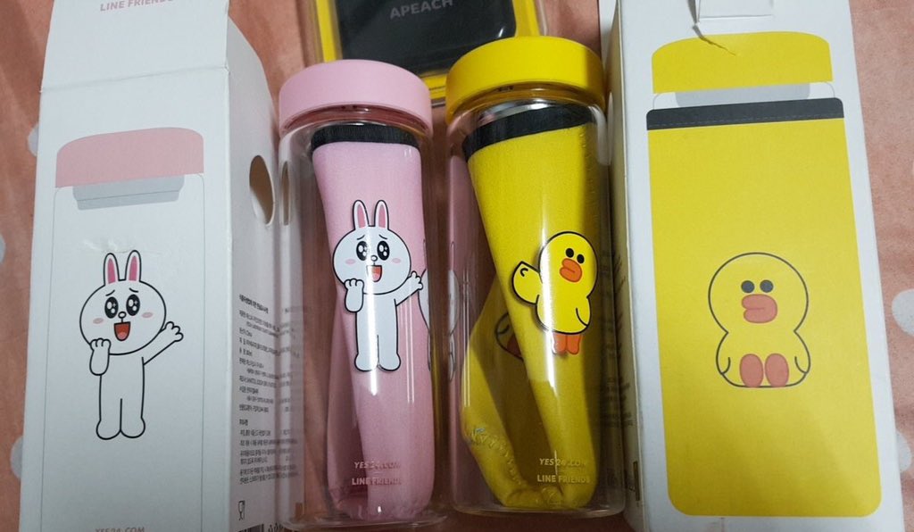 ZPamintz's tweet image. 📌 พร้อมส่งกระบอกน้ำ #LINEFRIEND จากชอปเกาหลี
• ราคา 290฿ ส่งฟรี
• สนใจ Dm มาได้เลยนะคะ
#ปามิ้นพร้อมส่ง