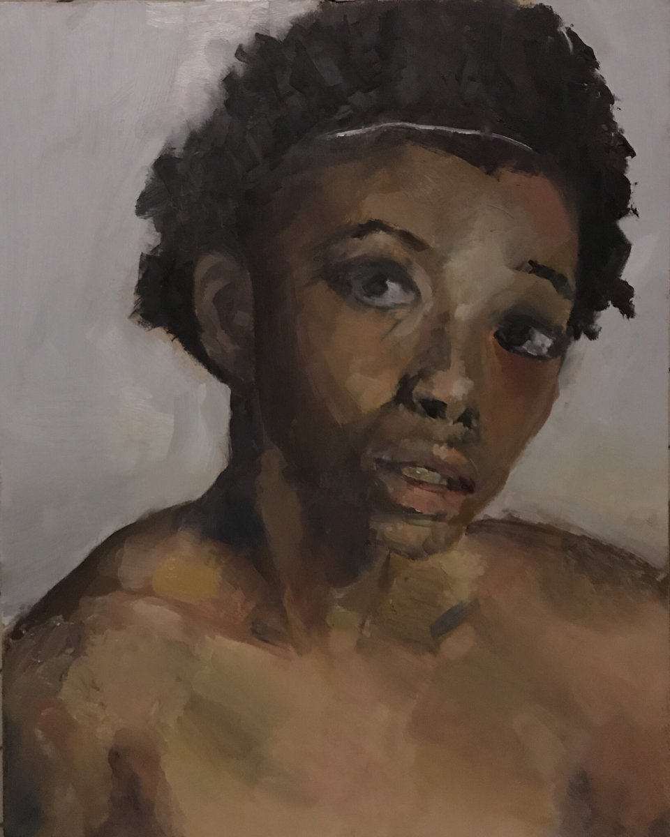 ArtModels's tweet photo. “Shoney
Oil on Masonite
16x20”
#oilpaintings #oilpainting #figurepainting #portrait #portraitpainting #posespace #seattleart #art #artpainting #seattleartist #contemporaryrealism #expressivear #expressionism” via @JeffBarnesArt
#RT https://t.co/qU2PWCEBwa