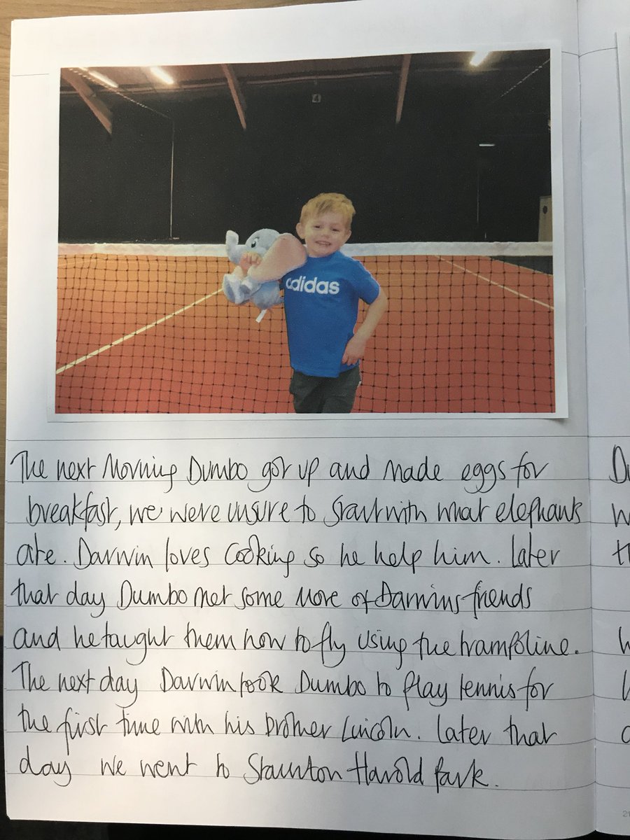 Y1Wyndham's tweet photo. What a GREAT time #DumboTheElephant had last weekend with Darwin and lovely family. Dumbo had so much fun #CapturingAMoment with Darwin! Darwin was very excited to share Dumbo’s travel journal with all his friends. We wonder who will be taking Dumbo home this weekend? 🐘 https://t.co/f33lBqPsCg