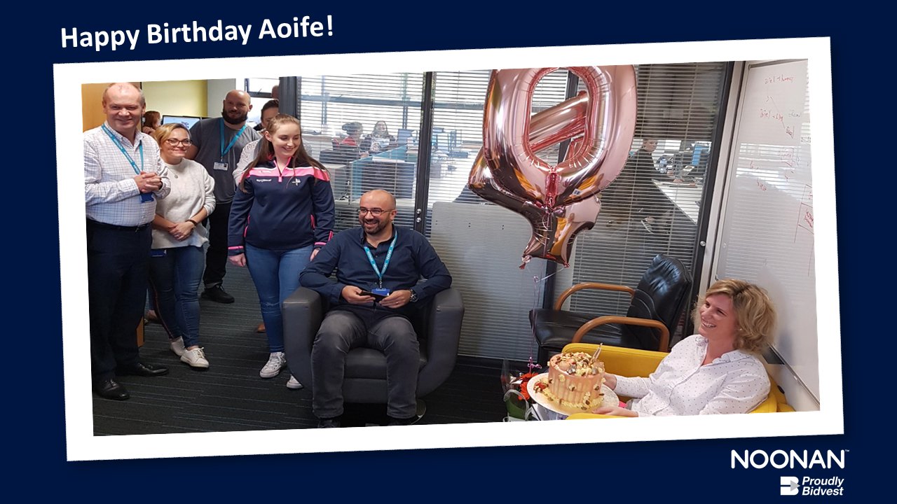 NOONAN on Twitter "There was all smiles around the office this morning