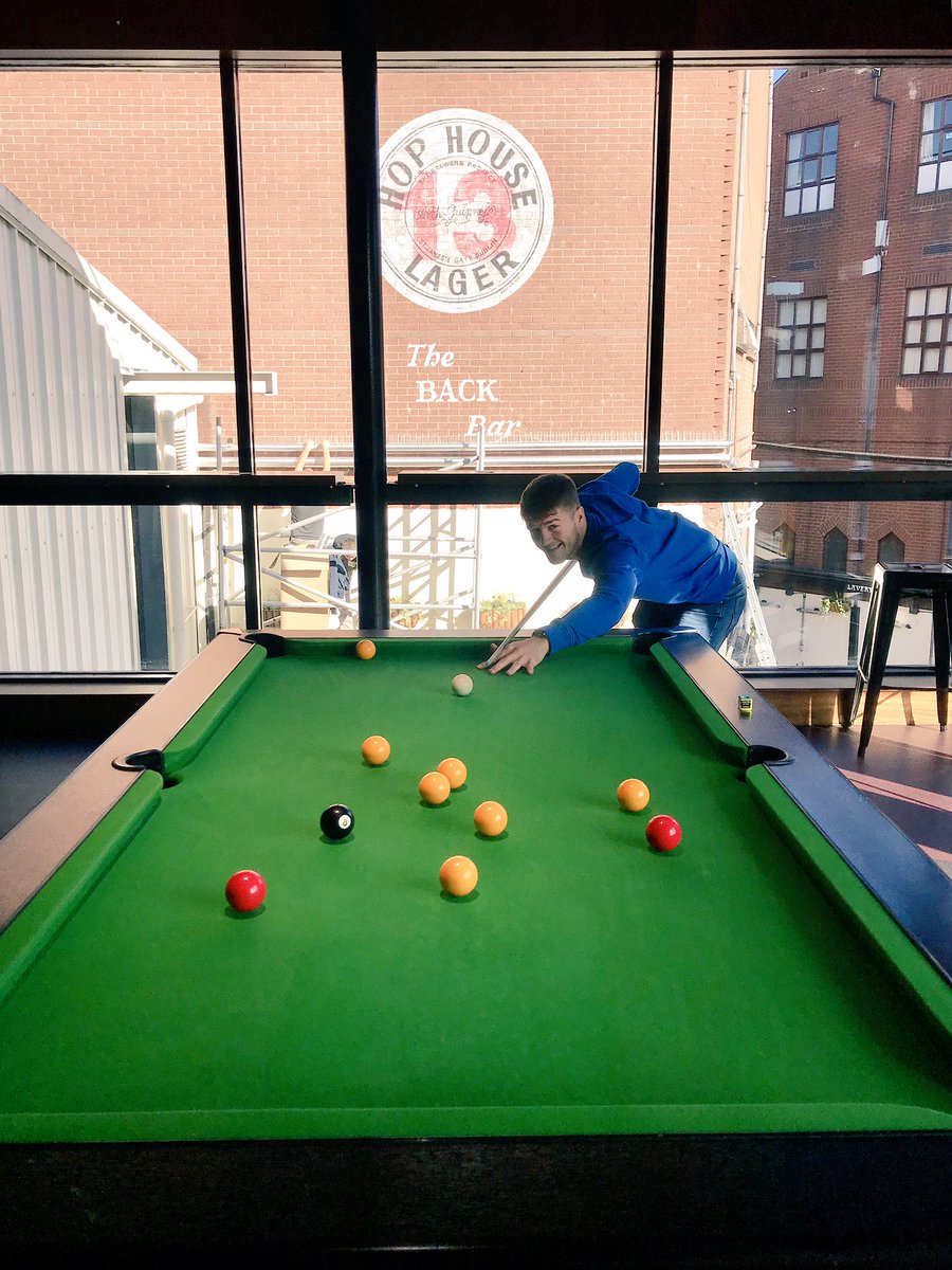 Great breakfast @tonyandjens and a couple of frames @LaverysBelfast 👊🏼 the next @IBOBoxing international sf champ is ready! #TeamMcCullough #Chilled #DangerAtTheDocks