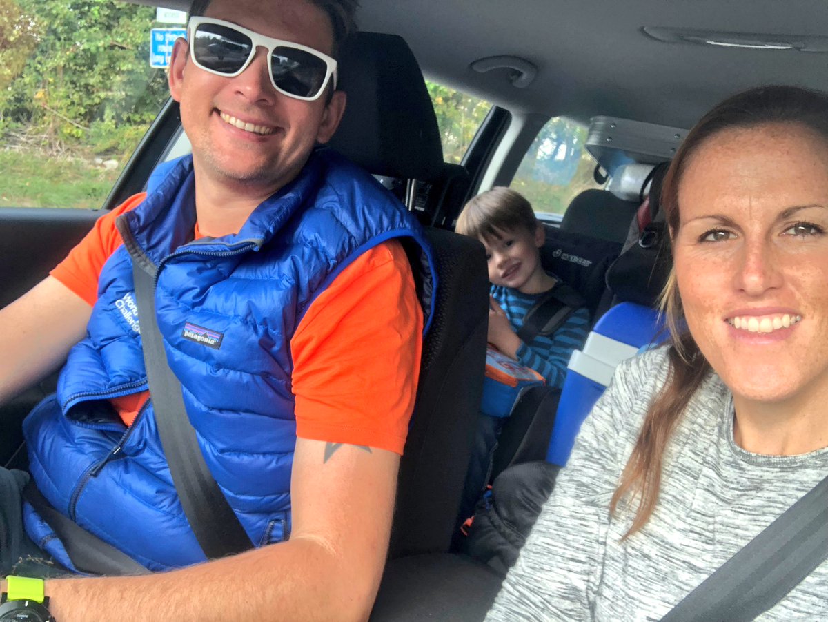 bigadventurefam's tweet photo. Roooooooooad Trip! Phew.... car loaded with everything but the kitchen sink and we’re finally heading to the @nationaltrust South West Outdoor Festival! Anyone who has kids - why is getting out the front door always such an ordeal??? 😫 BUT we’re on our way! #NTSWOF  #GetOutside https://t.co/SoWkxI9GPj