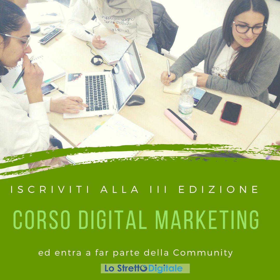 StrettoDigitale's tweet photo. 💪 Iscriviti entro il 10 Ottobre alla Terza edizione. 
Format formativo consolidato che ha ricevuto il 100% di soddisfazione da parte di chi ha frequentato le precedenti edizioni. 
👉 Prendi parte alla Community Lo Stretto Digitale https://t.co/WxZkOiyyTL https://t.co/cmiGUlvnkI