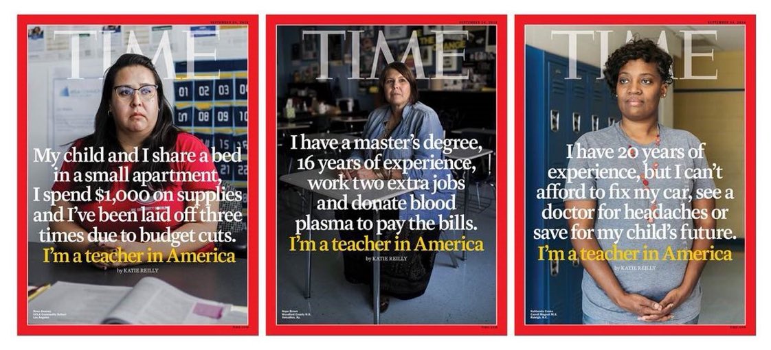 ValaAfshar's tweet image. Teachers in America deserve better than this — we must pay our teachers more. #WorldTeachersDay