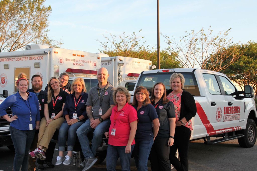 Salvation Army Florida on Twitter "This Florida team is headed home