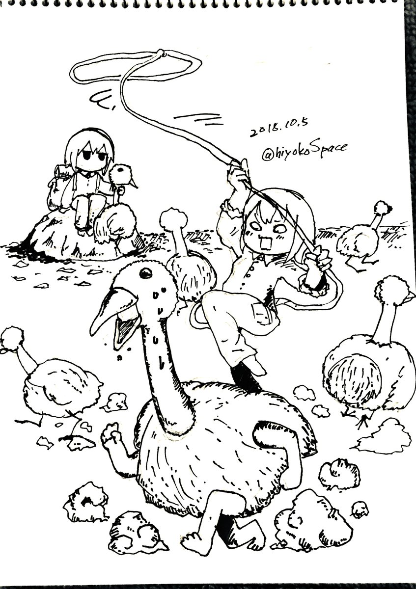 チキン
 #inktober #Inktober2018 #インクトーバー 