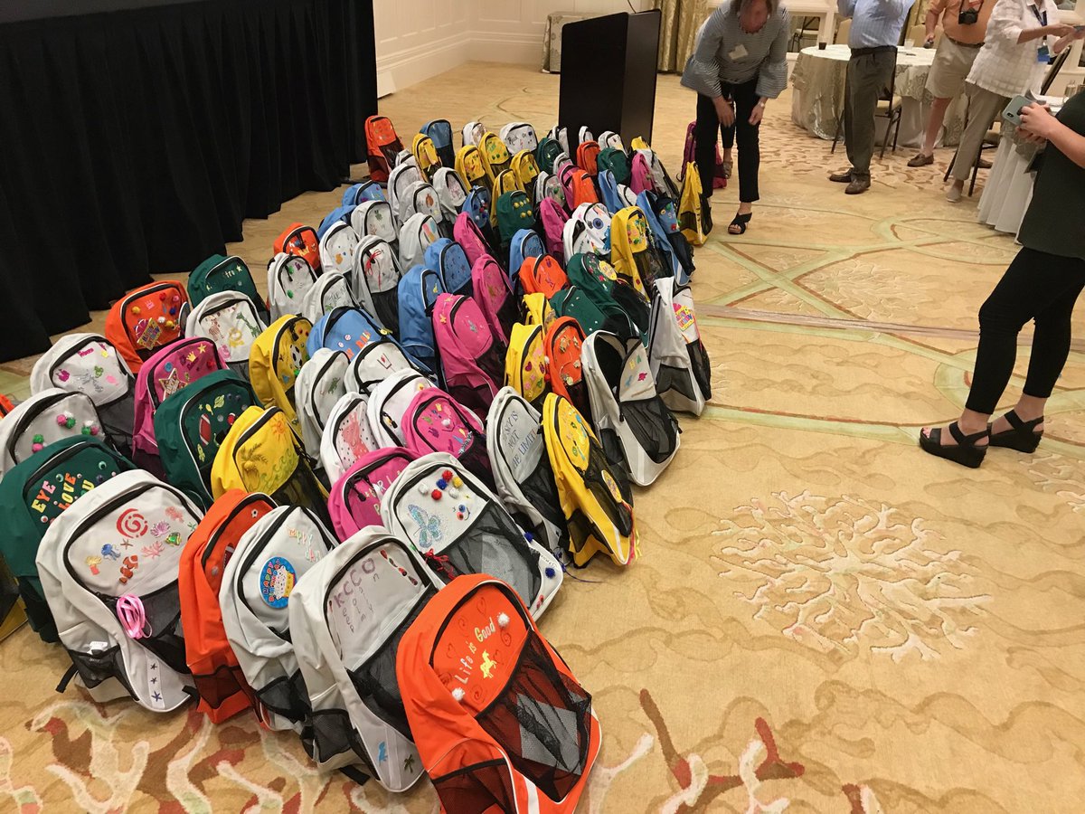 What an amazing CSR event yesterday - 90 backpacks decorated and stuffed with happies for the childrens hospital for Birmingham!  Thanks to CSR Connections, ACAE and Lamont Associates! The children truly are our future!! #csrconnections  #Lamontassociates