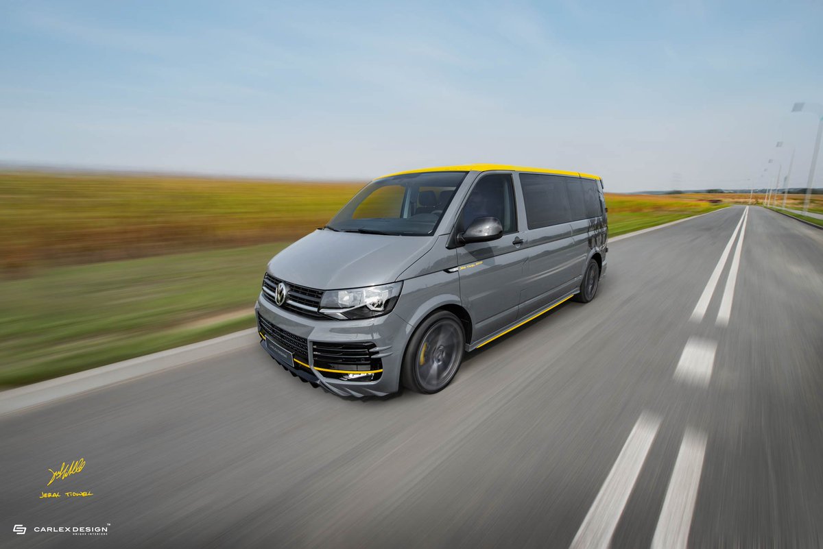 CarlexDesign's tweet image. We would like to prestent a remarkable result of colaboration between Carlex Design and very talented American artist Jeral Tidwell Artist! As you can notice, automotive and art can be great combination, therefore we have created VW T6 Jeral Tidwell Limited Edition.