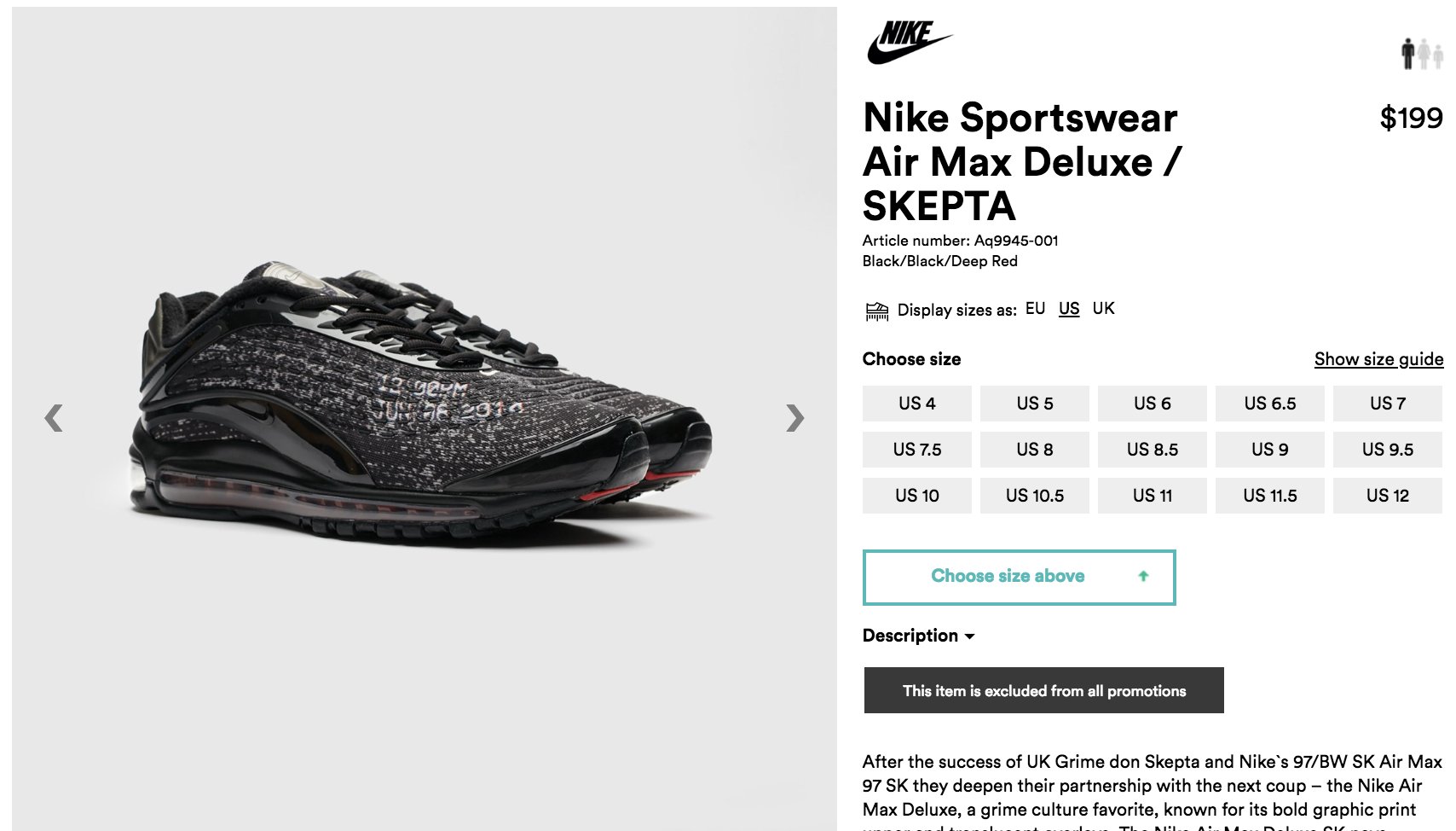 SOLELINKS on "#RESTOCK Skepta x Nike Air Deluxe =&gt; https://t.co/ShRvUYOr5M https://t.co/kt4PW23IQ3" /