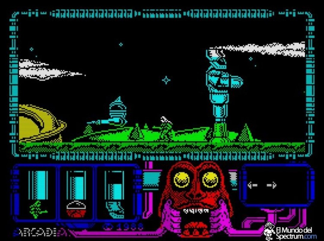pixel_van_gogh's tweet image. #1juegoxdia2018
5/10/18
El otro día publiqué una entrada en tungstenodreams.blogspot.com acerca de Armored Warriors y resumía muy mucho mi experiencia Mecha
Pero quizás, recordando, mi primer juego con un Mecha, fue
#PODEROSCURO
Podíamos tripularlo, y salir de él a pie. Y vaya portada