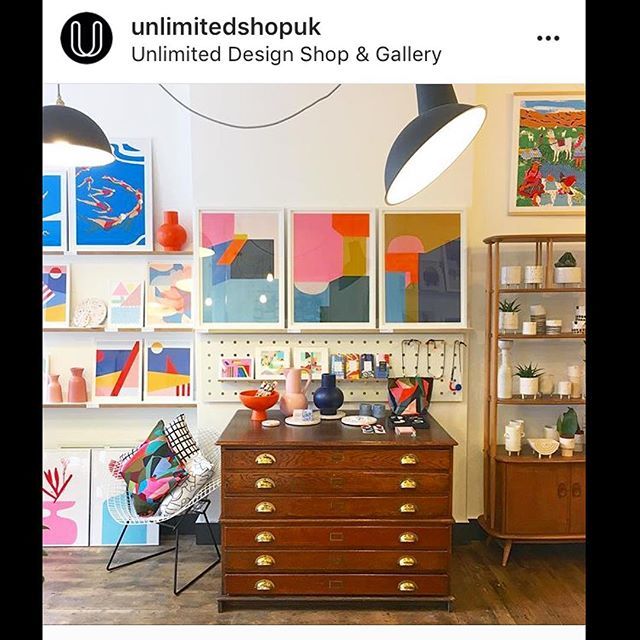😍😍😍Always love seeing our products in the fantastic @unlimitedshopuk amongst all their other amazing designers and artists! #sunnytoddprints #unlimitedshop #brighton #design #product #prints #handprinted ift.tt/2P8RH37