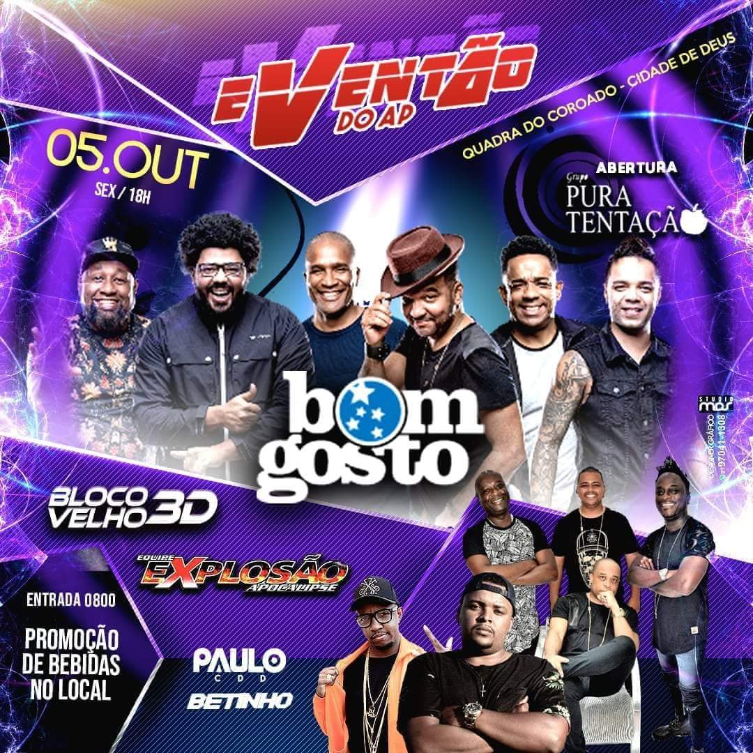 bailes_rj's tweet photo. É HOJE, É HOJE, É HOJE #BOMGOSTO #AOVIVO NO #EVENTAODOAP 💣💥💣💥💣💥💣💥
🚨 RT RT RT RT RT 🚨
@EventaoDoAp
@BailesdaCdd https://t.co/DwOGHkA90k