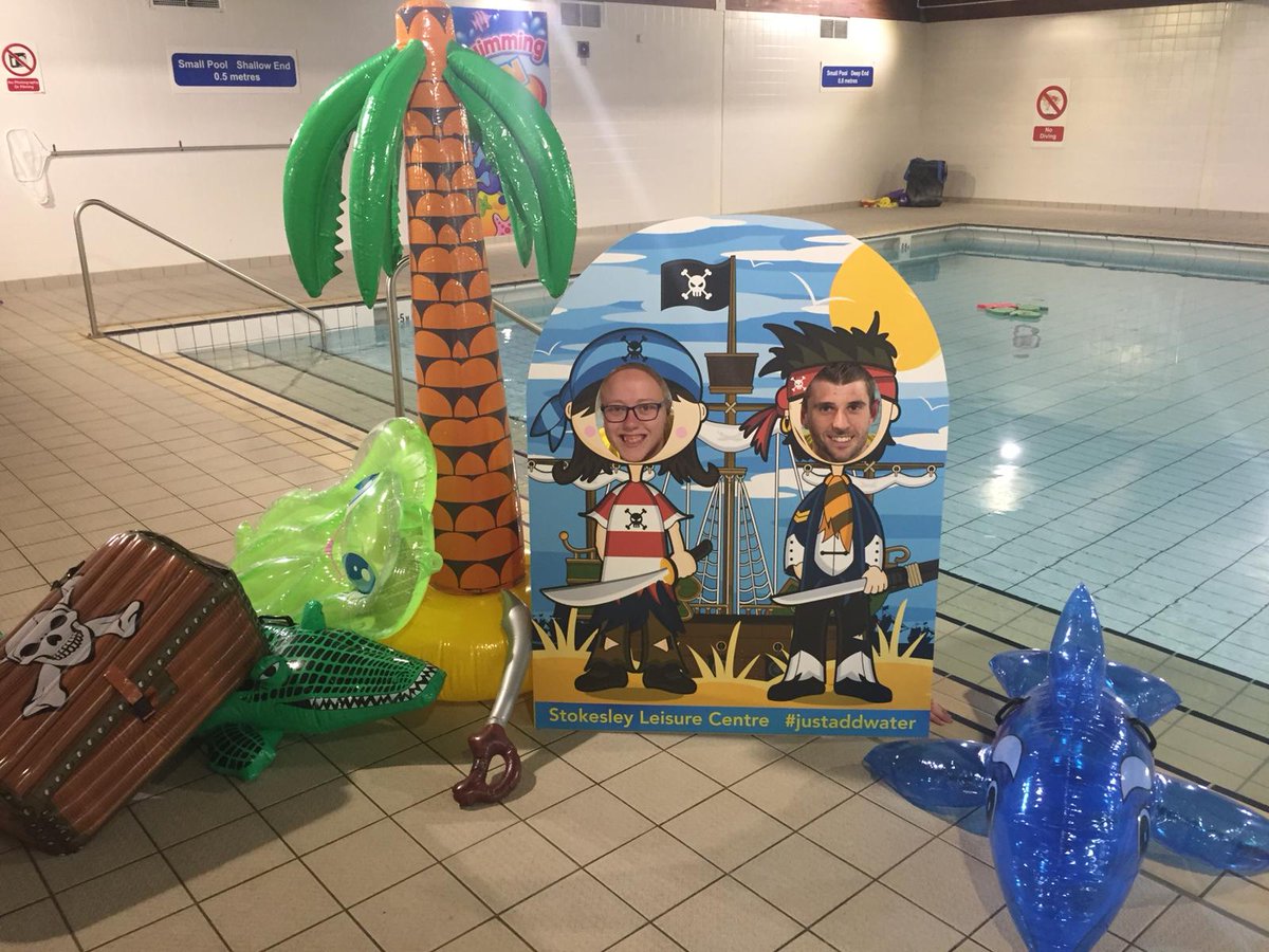 Things taking shape for our family fun Pirate weekend in all our swimming pools. Come and join us. There is facepainting, party music, treasure hunts, prizes and cake bakes. Visit zestswimming.co.uk to register for your FREE swim.