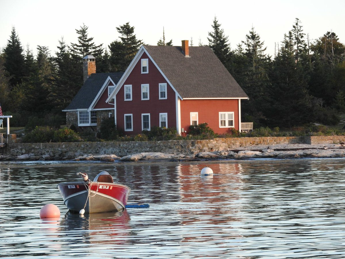 Beautiful weather in Boothbay Harbor, Maine!