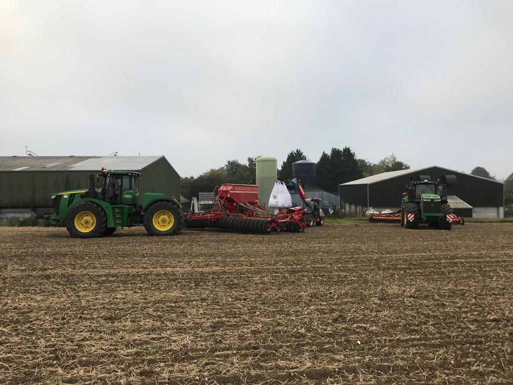 Thank you <a href="/PeterHitchcock/">Peter Hitchcock</a> for the pictures. Drilling #skyfall 2019 crop.