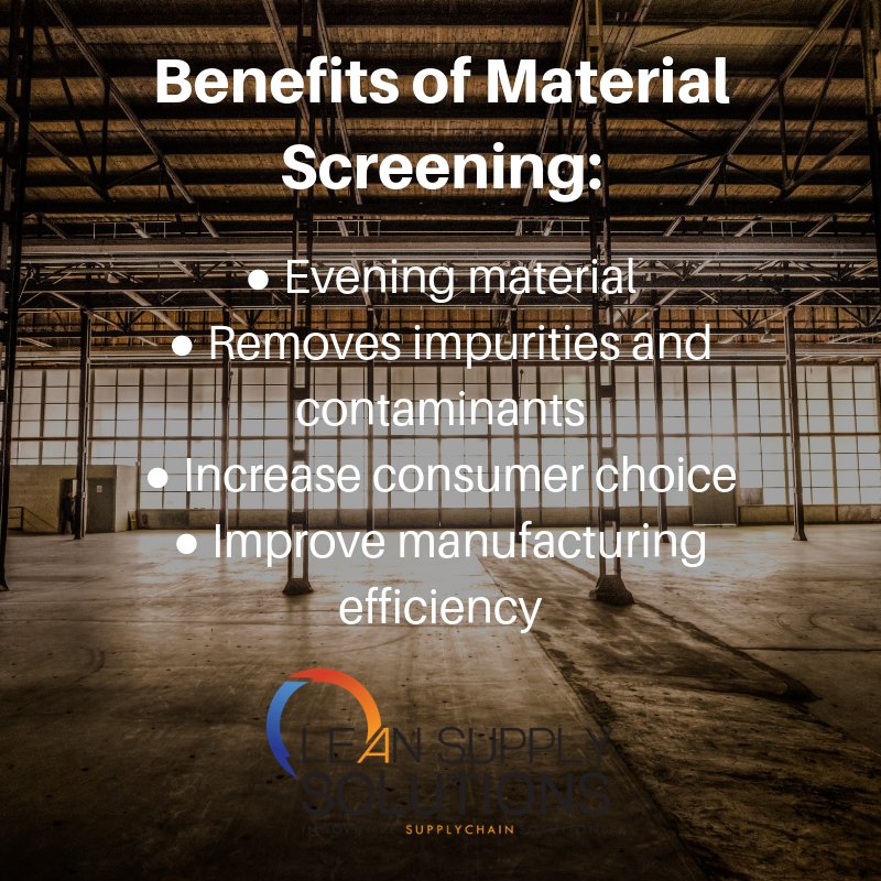 LeanSupplyCorp's tweet image. #materialscreening #manufacturing #supplychain