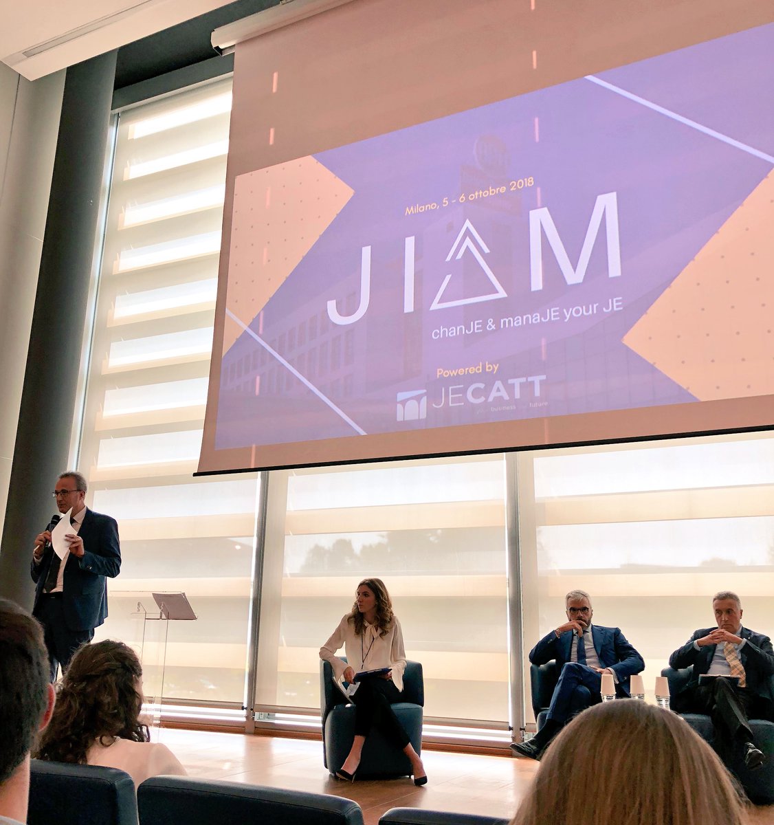 “Il mondo continua a cambiare ma siamo noi che dobbiamo decidere di lasciare un segno”: #cambiamento ecco il tema del #jiom2018. Noi ci siamo e voi? <a href="/JECatt_Official/">JECatt</a> <a href="/JADEItalia/">Jade italia Gonzalez soto</a> #WeGenerateImpact #TogetherWeGrow