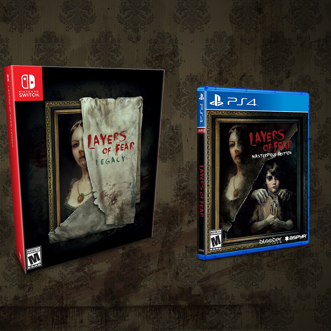 Limited Run Games on X: In 45 minutes Layers of Fear for Nintendo Switch &  Sony PlayStation 4 will be on sale! 10AM ET only at   If you like horror games