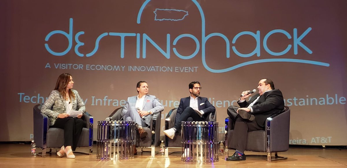 Foundation_PR's tweet image. Our "Lessons Learned: Technology Infrastructure Resiliency" panel with @ATT, @Evertec_Inc, and #CWBusiness highlighted how there is a Puerto Rico "before Hurricane Maria" and one after. The strength of our workforce was key in the process. #DestinationHack