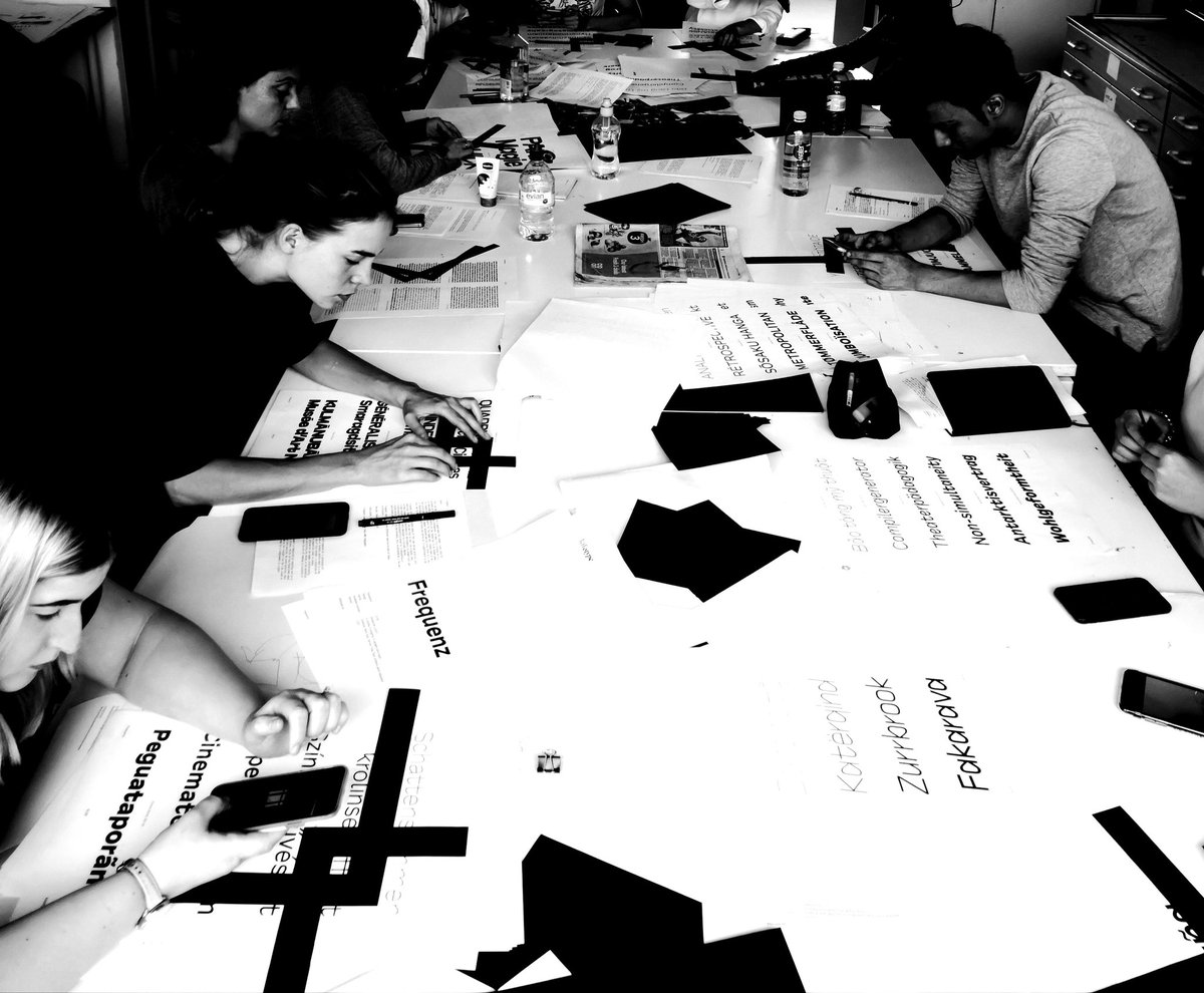 jasonbpidd's tweet photo. #graphicexplorations Friday. From analysis to exploration, good day with #ivcwestminster and @kilotype Sequenz and Frequenz https://t.co/yEOkiu9xdE