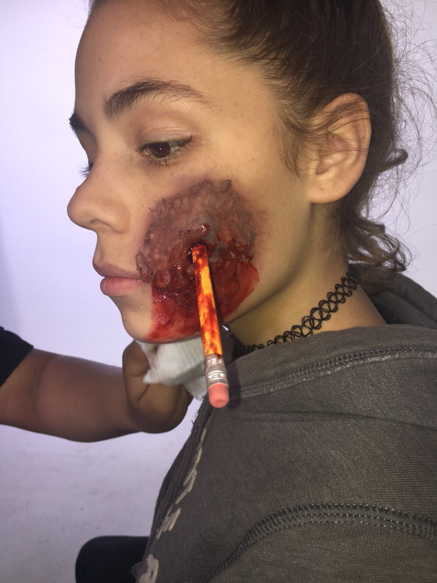 Ready for Halloween? Special Effects talent in the house!
