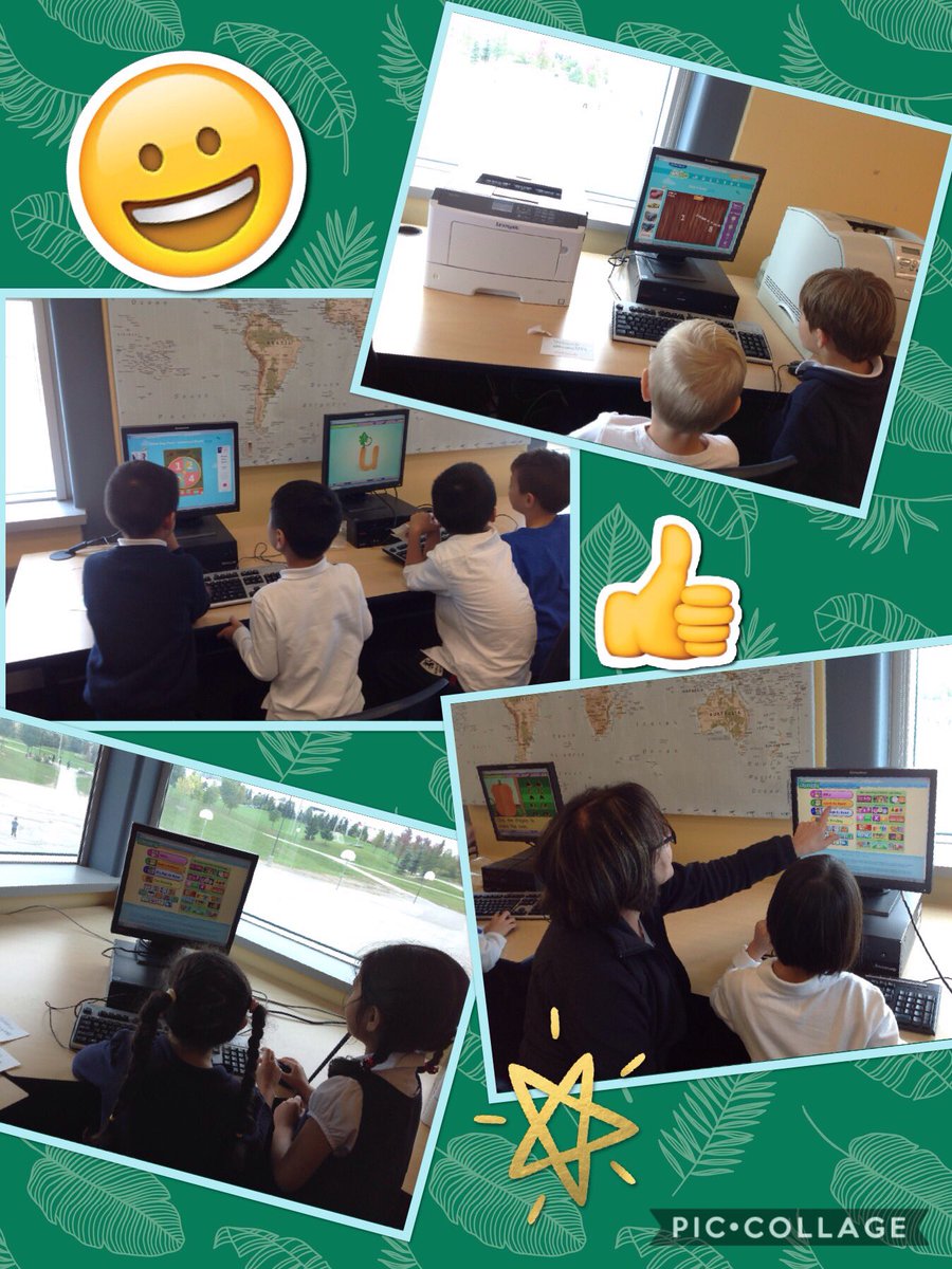 sjp2lib1's tweet photo. Grade one students are practising how to log in independently so they can learn with technology. @sjp2_ycdsb https://t.co/k8xJ5gyDFm