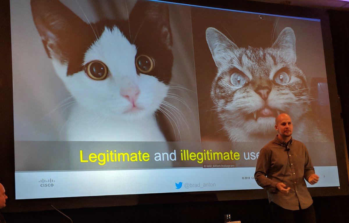 Alex_Ad's tweet image. University teacher and @CiscoUmbrella security researcher @brad_anton showed the fresh examples of DNS Tunneling/Abuse in his presentation at #VB2018.